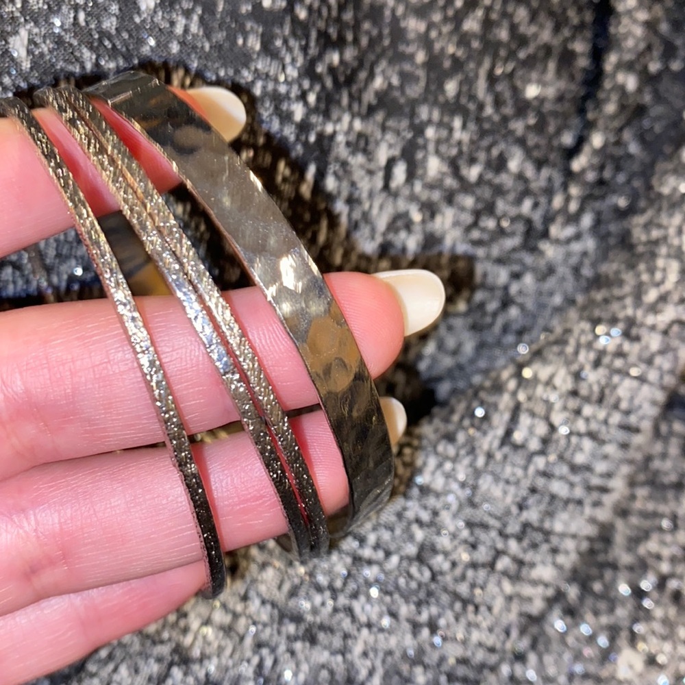 Silver Bangle Bracelets